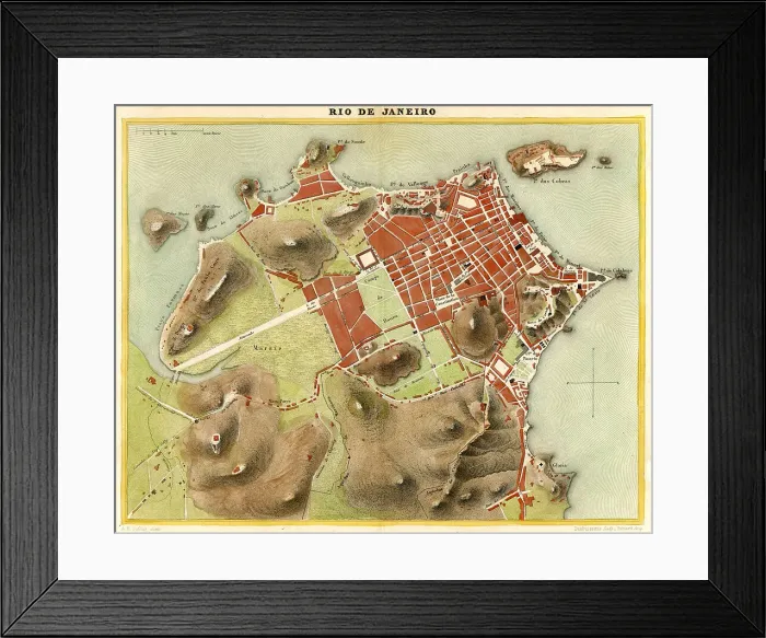 Framed Print : Rio De Janeiro Framed Print : Rio De Janeiro