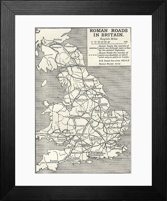 Framed Print : Roman Roads Framed Print : Roman Roads