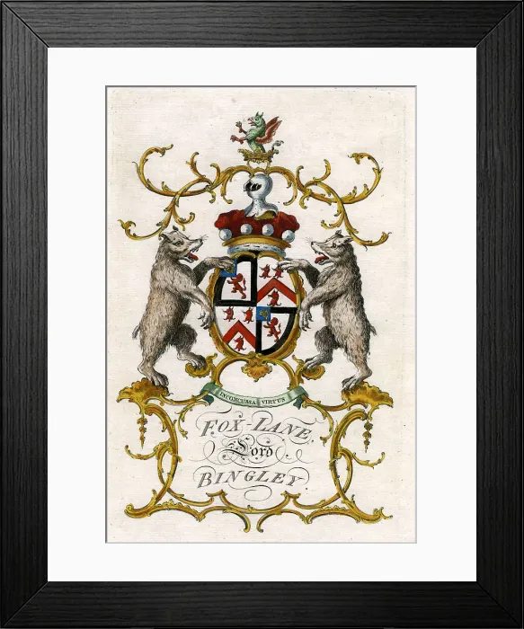 Framed Print : Fox Lane - Lord Bingley Framed Print : Fox Lane - Lord Bingley