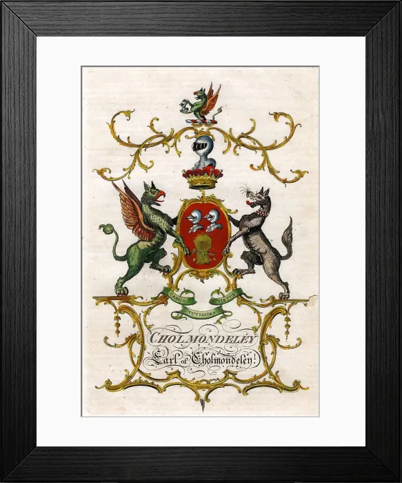 Framed Print : Cholmondeley - Earl of Cholmondeley Framed Print : Cholmondeley - Earl of Cholmondeley