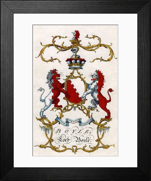 Framed Print : Boyle - Lord Boyle Framed Print : Boyle - Lord Boyle