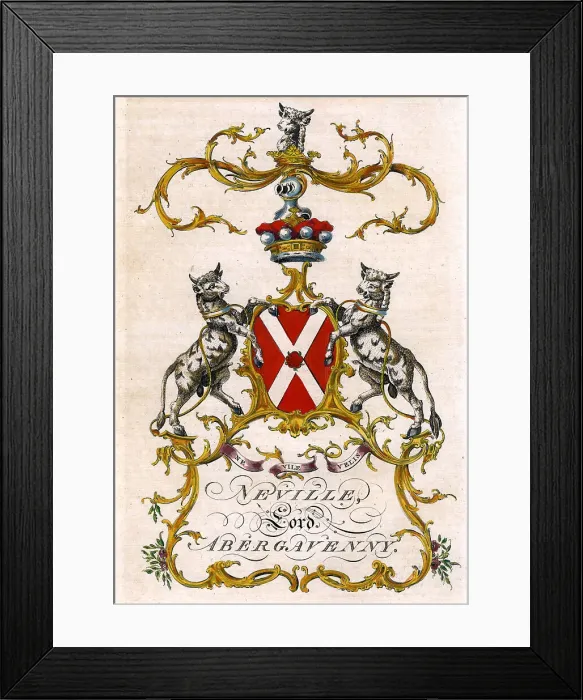 Framed Print : Neville - Lord Abergavenny Framed Print : Neville - Lord Abergavenny