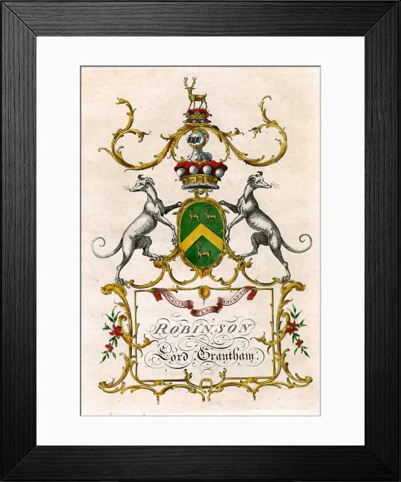 Framed Print : Robinson - Lord Grantham Framed Print : Robinson - Lord Grantham