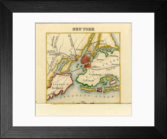 Framed Print : New York Framed Print : New York