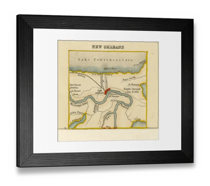 Framed Print : New Orleans Framed Print : New Orleans