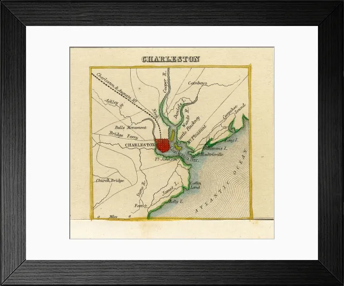 Framed Print : Charleston Framed Print : Charleston