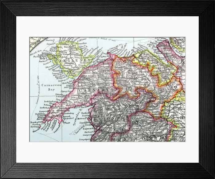 Framed Print : Anglesey And North Wales Framed Print : Anglesey And North Wales