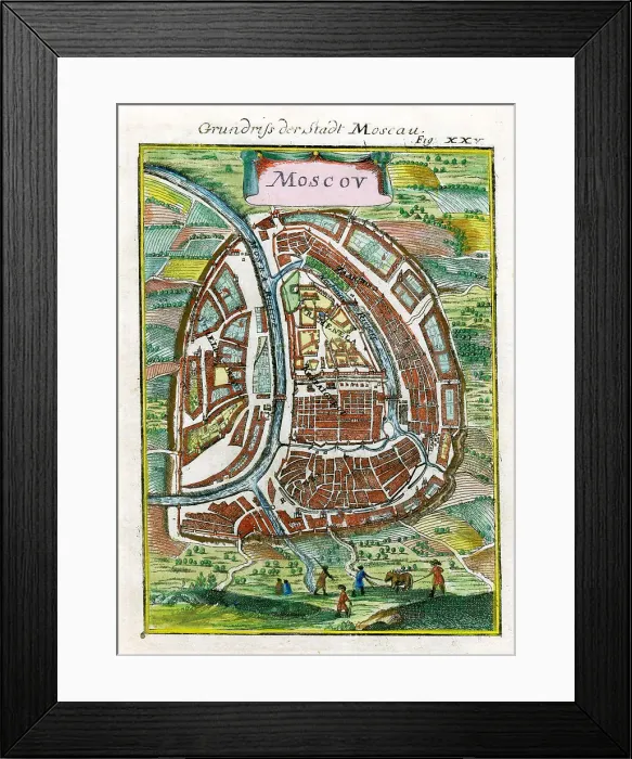 Framed Print : Moscow Framed Print : Moscow