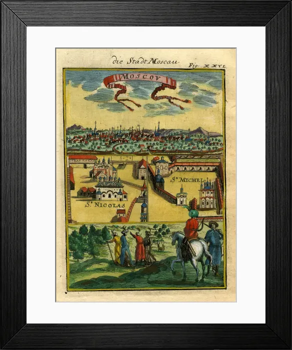 Framed Print : Moscow Framed Print : Moscow