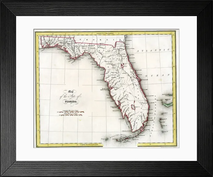 Framed Print : Florida Framed Print : Florida