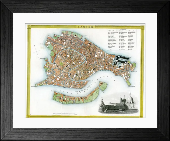 Framed Print : Venice Framed Print : Venice
