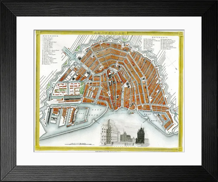 Framed Print : Amsterdam Framed Print : Amsterdam