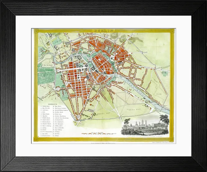 Framed Print : Berlin