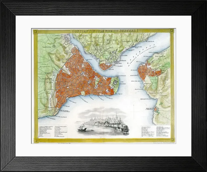 Framed Print : Constantinople Framed Print : Constantinople