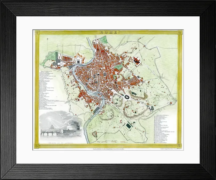 Framed Print : Rome Framed Print : Rome