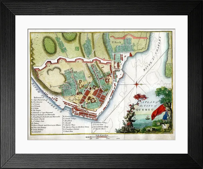 Framed Print : Quebec Framed Print : Quebec