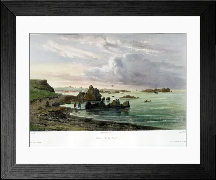 Framed Print : Rade De Cobila Framed Print : Rade De Cobila