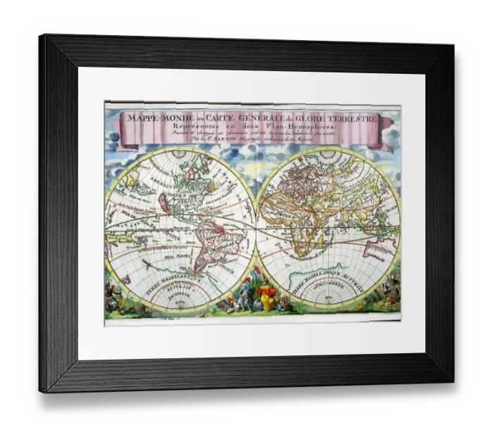 Framed Print : Hemispheres Framed Print : Hemispheres