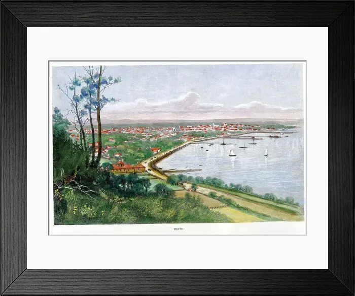 Framed Print : Western Australia - Perth Framed Print : Western Australia - Perth