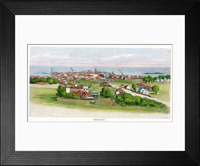 Framed Print : Western Australia - Freemantle Framed Print : Western Australia - Freemantle