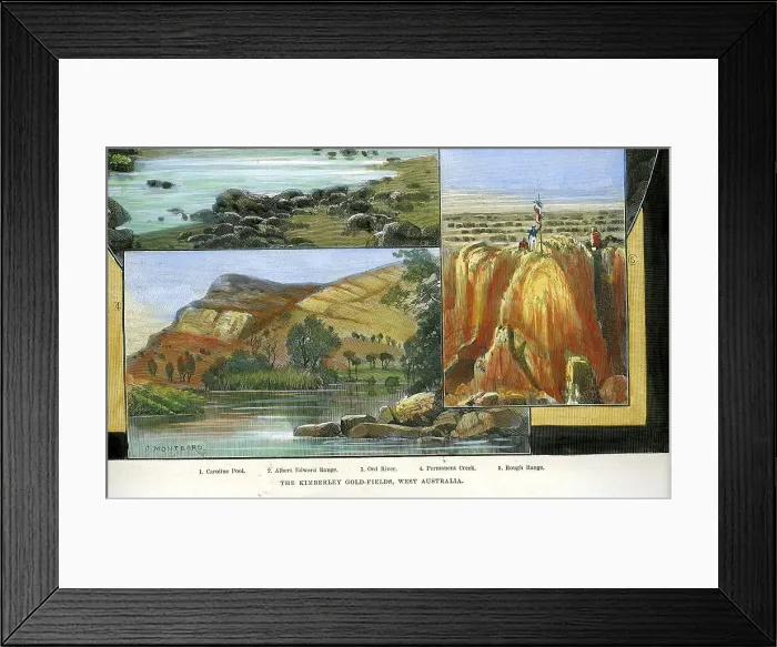 Framed Print : Western Australia - Kimberly Goldfields Framed Print : Western Australia - Kimberly Goldfields