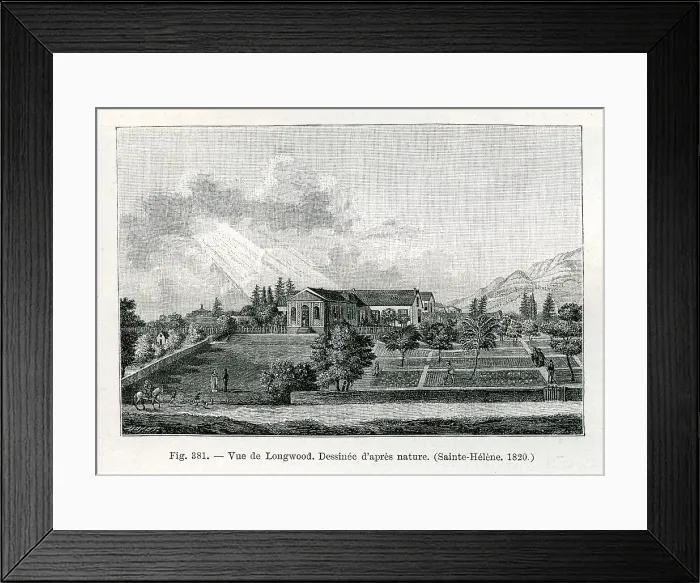 Framed Print : Napoleon's Exile On St Helena, Longwood House Framed Print : Napoleon's Exile On St Helena, Longwood House