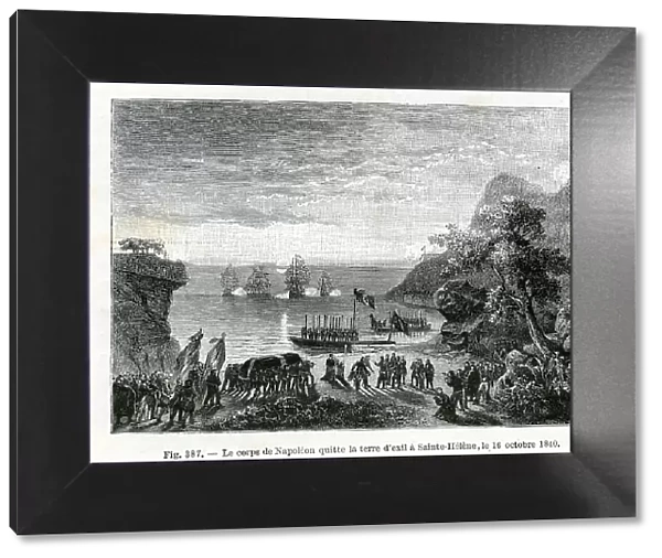 Napoleon's Corpse Leaving St Helena