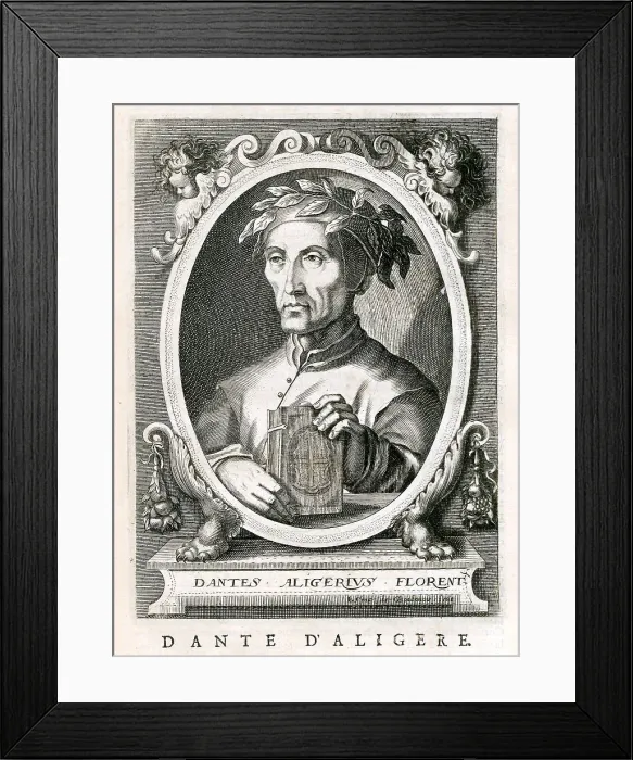 Framed Print : Dante D'Aligere Framed Print : Dante D'Aligere