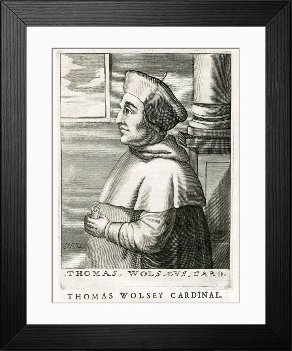 Framed Print : Cardinal Thomas Wolsey Framed Print : Cardinal Thomas Wolsey