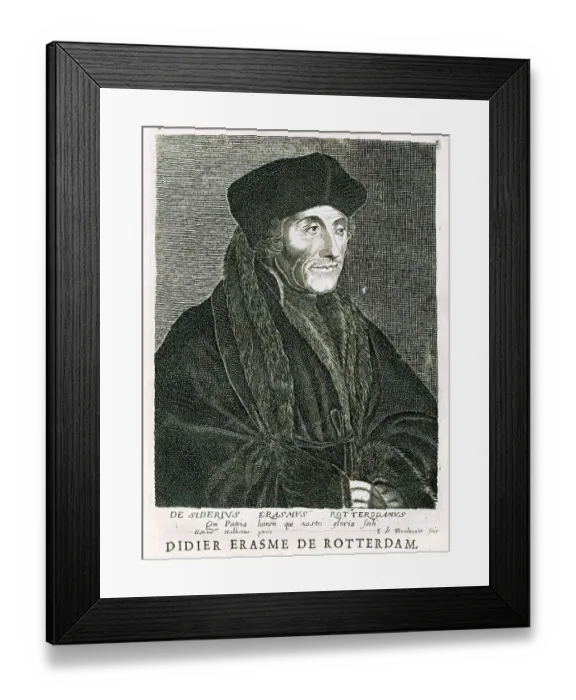 Framed Print : Dider Erasmus Framed Print : Dider Erasmus