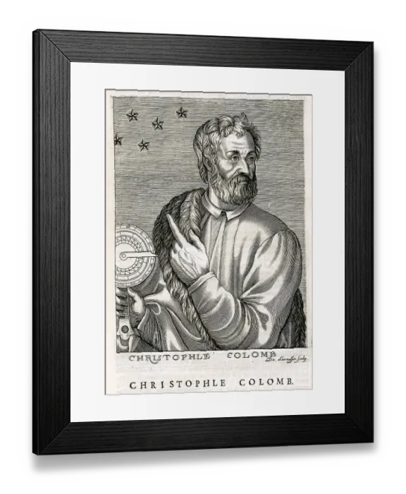 Framed Print : Christopher Colombus Framed Print : Christopher Colombus