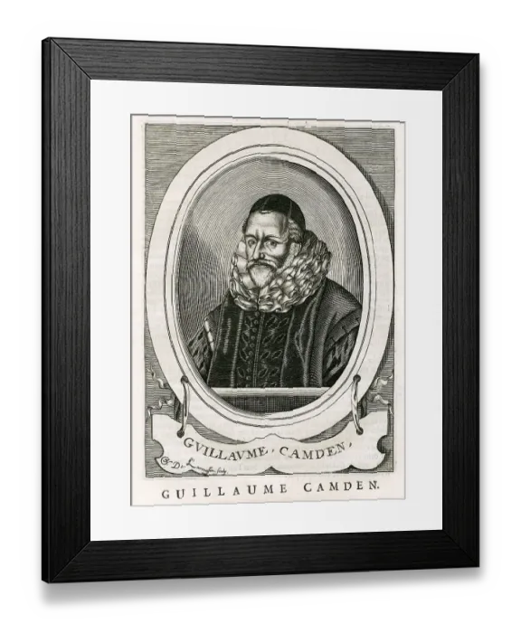 Framed Print : William Camden Framed Print : William Camden