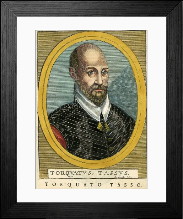 Framed Print : Torquato Tassso Framed Print : Torquato Tassso