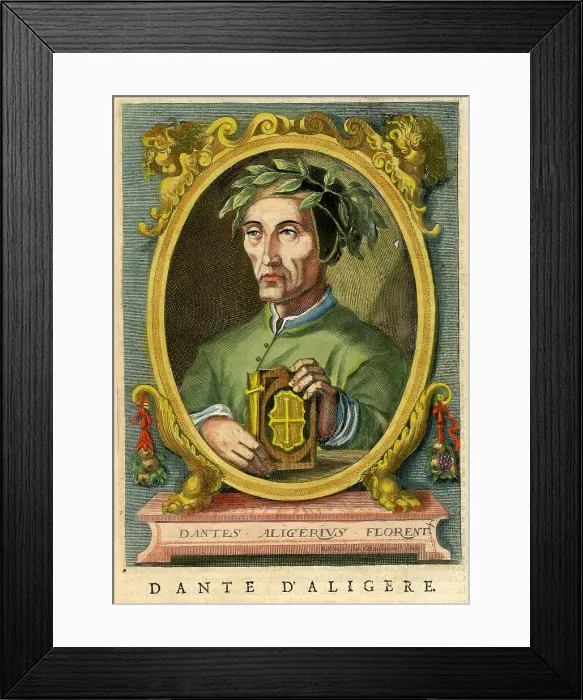 Framed Print : Dante Aligere Framed Print : Dante Aligere