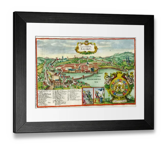 Framed Print : Lucerne Framed Print : Lucerne