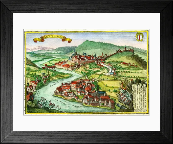 Framed Print : Baden In Argow Framed Print : Baden In Argow