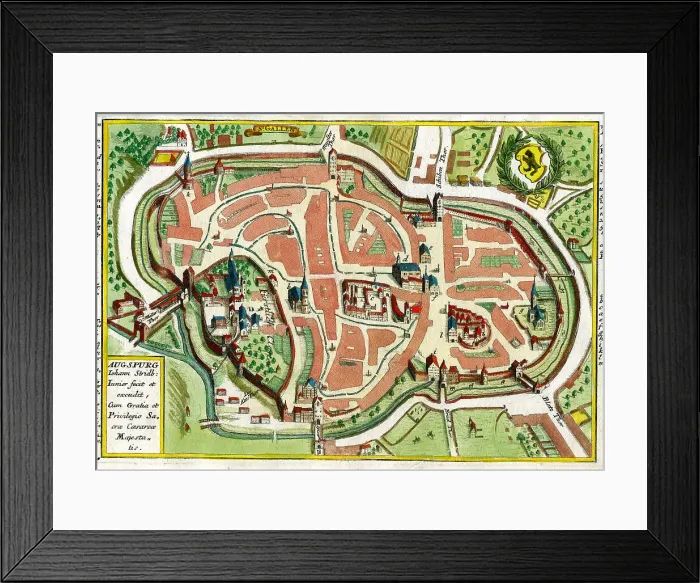 Framed Print : Augsburg Framed Print : Augsburg