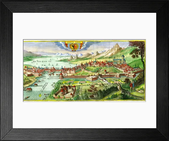 Framed Print : Geneva Framed Print : Geneva