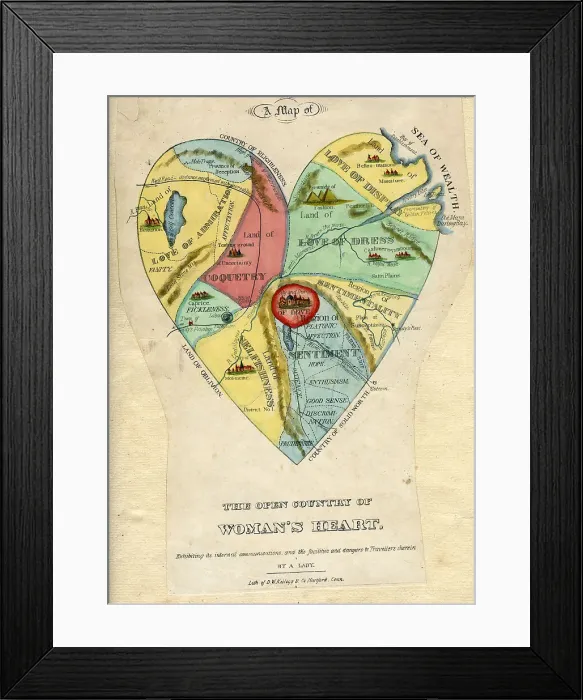 Framed Print : Woman's Heart Framed Print : Woman's Heart