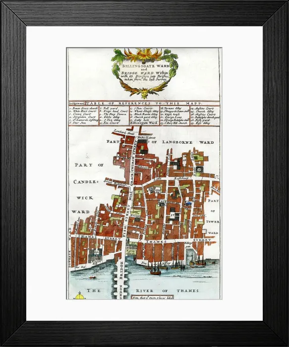 Framed Print : Billingsgate Ward Framed Print : Billingsgate Ward