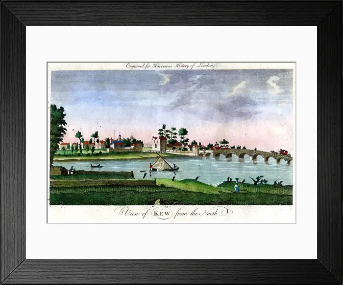 Framed Print : Kew From The North Framed Print : Kew From The North
