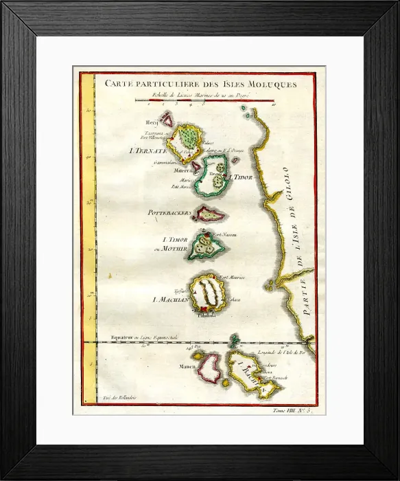 Framed Print : Moluccas Framed Print : Moluccas