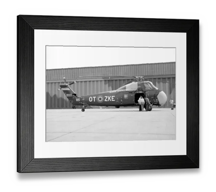 Framed Print : Sud Aviation-Sikorsky HSS-1 Seabat OT-ZKE - B5 Framed Print : Sud Aviation-Sikorsky HSS-1 Seabat OT-ZKE - B5