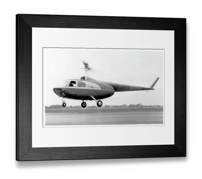Framed Print : Bell Model 42 NX33540 Framed Print : Bell Model 42 NX33540