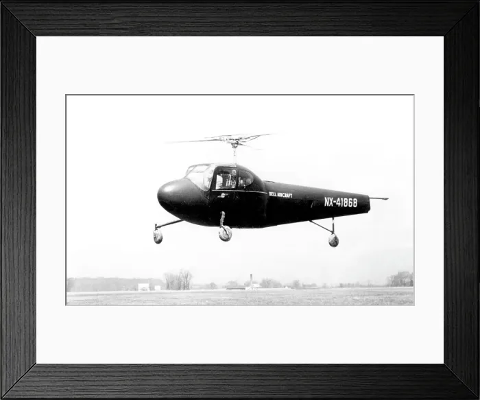 Framed Print : Bell Model 30 NX41868 Framed Print : Bell Model 30 NX41868
