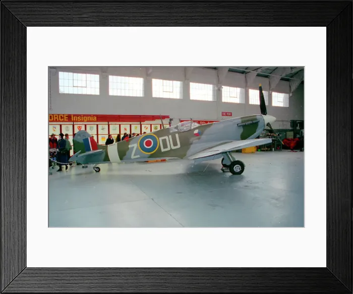 Framed Print : Supermarine Spitfire Mk Vc G-BUWA Framed Print : Supermarine Spitfire Mk Vc G-BUWA