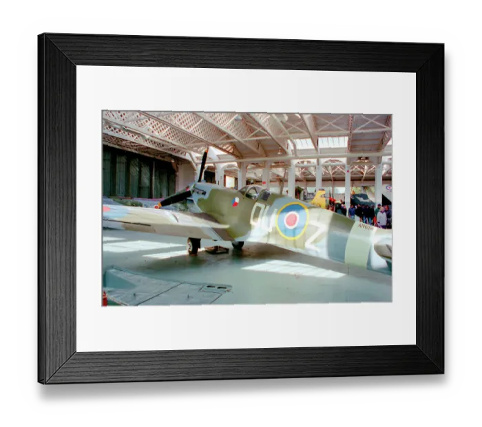 Framed Print : Supermarine Spitfire Mk Vc G-BUWA Framed Print : Supermarine Spitfire Mk Vc G-BUWA