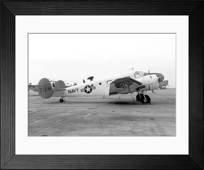 Framed Print : Beechcraft UC-45J 67128 Framed Print : Beechcraft UC-45J 67128
