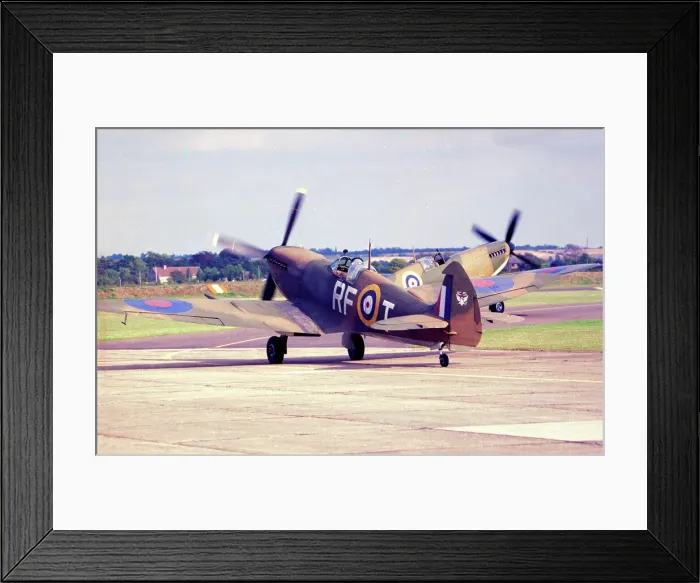 Framed Print : Supermarine Spitfire Mk HF Mk. VIIIc G-BKMI - AR654 Framed Print : Supermarine Spitfire Mk HF Mk. VIIIc G-BKMI - AR654