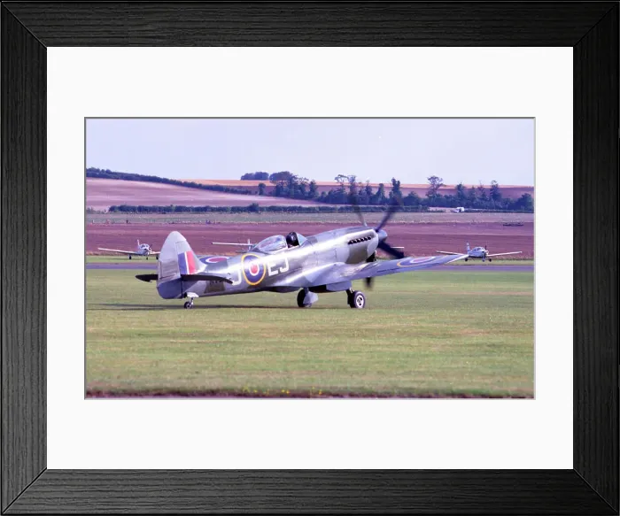 Framed Print : Supermarine Spitfire Mk FRXIVe G-SPIT - MV268 Framed Print : Supermarine Spitfire Mk FRXIVe G-SPIT - MV268